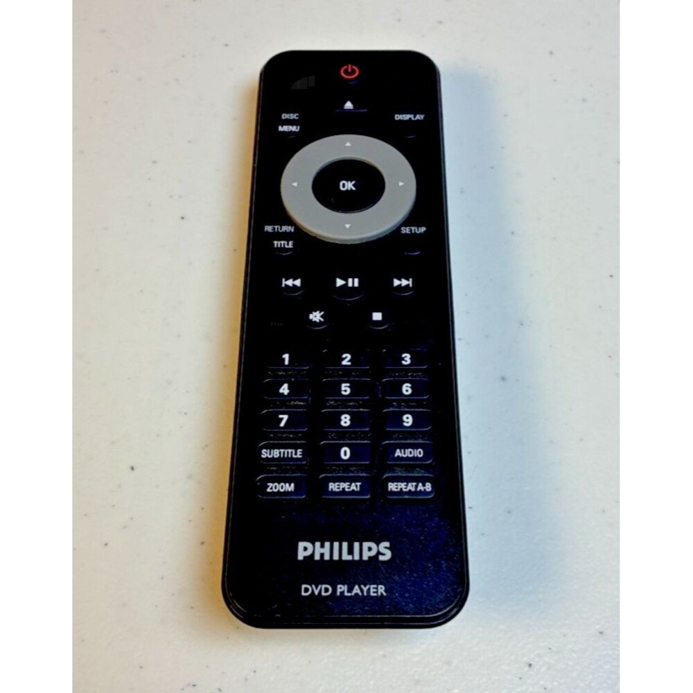 GENUINE‎ PHILIPS 242254901929 DVD PLAYER REMOTE - DVP3982/37 DVP3980/37 DVP3962